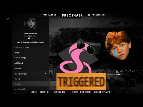 Precellence got Triggered and Blocked Me on Stream (emotional..)