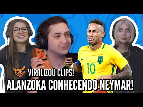 JOVENS REAGEM A ALANZOKA CONHECENDO O NEYMAR - CLIPS ENGRAÇADOS - VIRALIZOU CLIPS