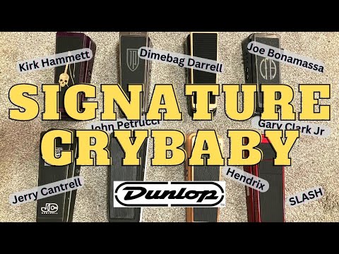 Signature Crybaby Wah Shootout!