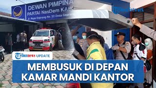 Fakta Temuan Mayat di Kantor DPD NasDem Blitar: Membusuk di Depan Kamar Mandi, Petugas Kebersihan