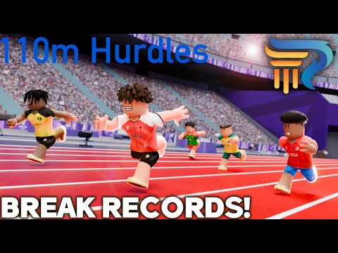 Roblox World Games: Paris Track and Field (110m Hurdles)