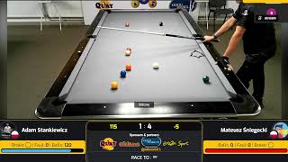 Mateusz Śniegocki vs Adam Stankiewicz - Formula B135 9 ball sparing match