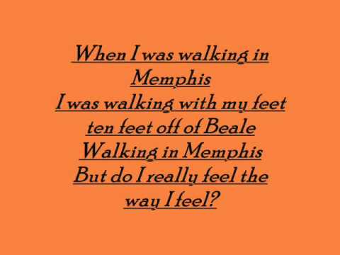 Marc Cohn - Walking in Memphis lyrics