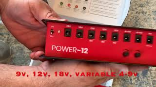 Video thumbnail for Worship Musician Magazine | Review | Gator Cases | Power 12 pedal board power by Mitch Bohannon