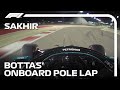 Valtteri Bottas' Pole Lap | 2020 Sakhir Grand Prix | Pirelli