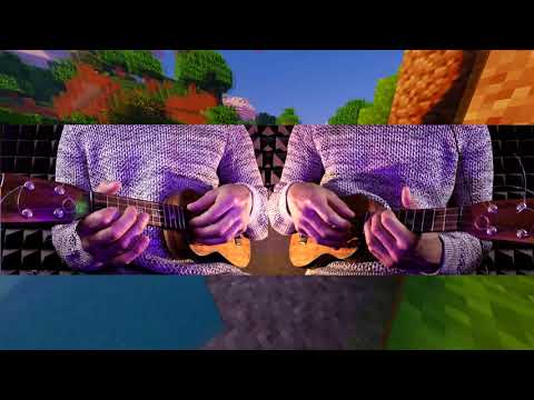 Pierre Autha - Minecraft - Subwoofer Lullaby (Ukulele Cover)