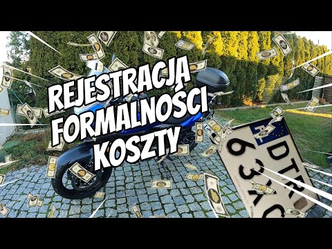 Zakup motocykla za granicą cz.2  rejestracja , formalności i podsumowanie kosztów