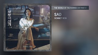 Download lagu Sonnet Son - Sad (The World of the Married OST Part 3) 부부의 세계 OST Part 3 mp3 Download lagu Sonnet Son - Sad (The World of the Married OST Part 3) 부부의 세계 OST Part 3 mp3