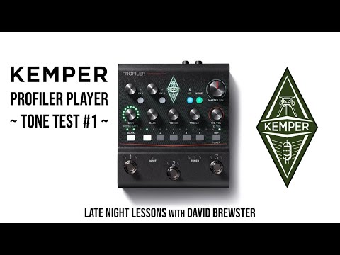 Kemper Profiler Player - TONE TEST #1