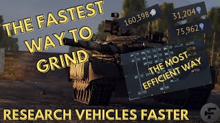 The BEST GUIDE On how to get more RESEARCH (War Thunder Grinding Guide)
