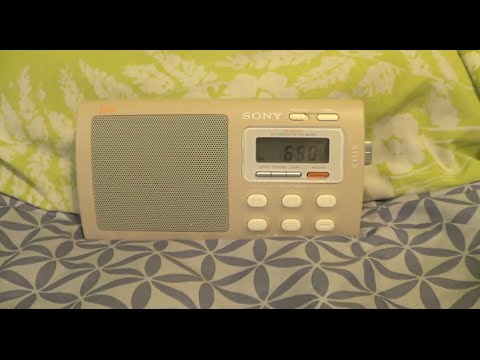 Sony ICF-M410V "Liv" AM/FM/VHF-TV/Weather Radio