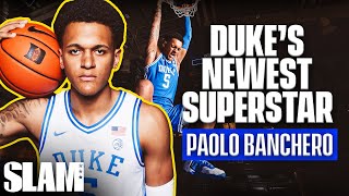 Paolo Banchero is Duke's Newest Superstar! Behind the Scenes of his SLAM Cover!!