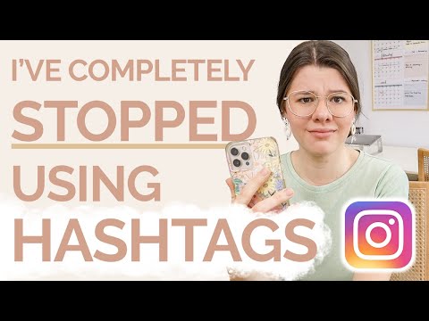 NO MORE INSTAGRAM HASHTAGS IN 2022?! Why I don't use hashtags & why I might have a hashtag strategy!