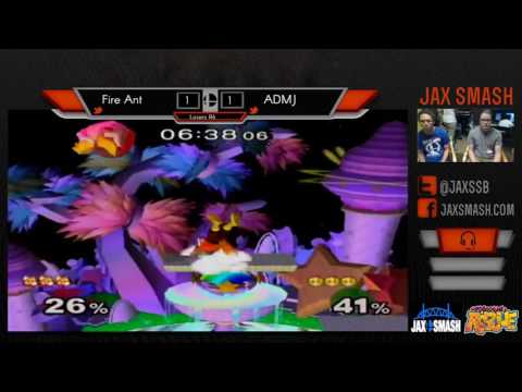 Jax Smash Weekly 5/26/16 - Fire Ant(Fox) Vs. ADMJ(Peach) LQ Melee