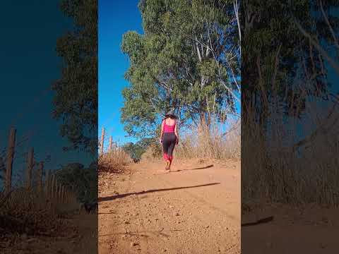 Caminhada sertaneja Comunidade Santa Rita município Vianópolis Goiás Brasil