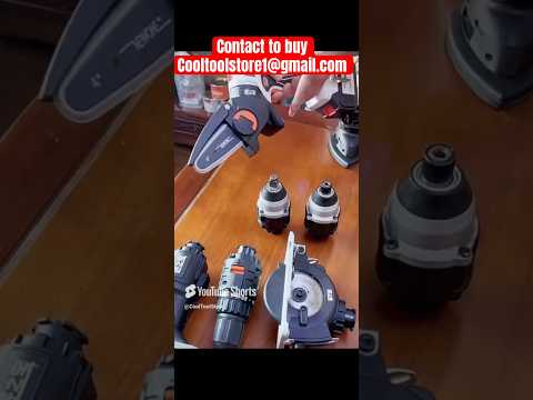All in one cordless electric drill #allinone #multifunctional #cutter #chainsaw #toolbox