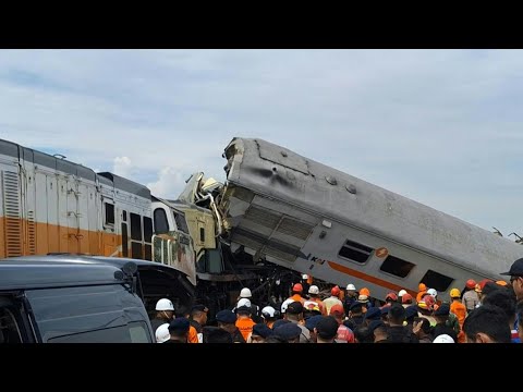 At least 4 dead, 22 injured in Indonesia train collision | AFP