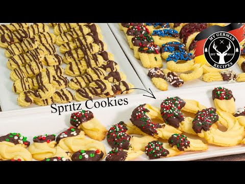 The most tender SPRITZ COOKIES you'll ever have ✪ MyGerman.Recipes