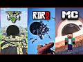 BLACK HOLE In GTA RDR Games