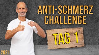 (Tag 1) Die beliebte Anti-Schmerz-Challenge 2021 🤸♂️ (Teil 1/5)