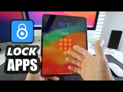How To LOCK Apps on Apple iPad Pro M4
