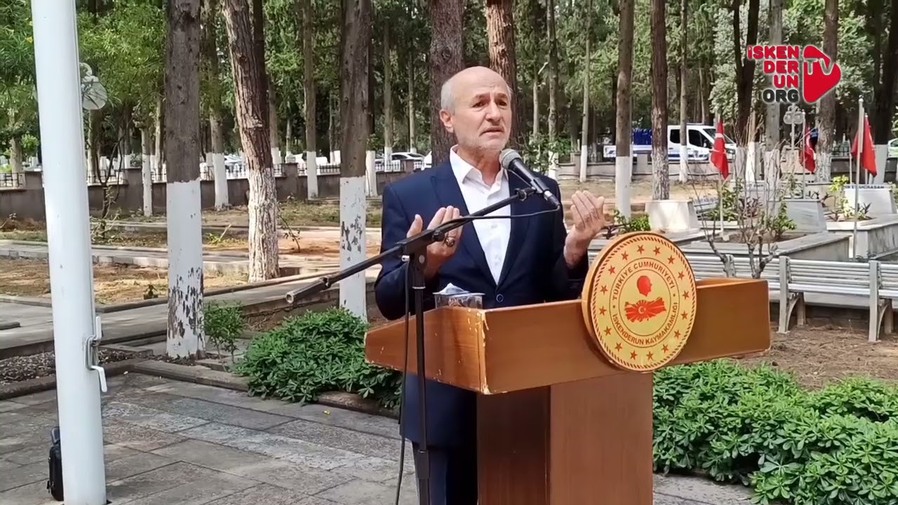15 Temmuz Programı İskenderun'da Şehitlikte Başladı...