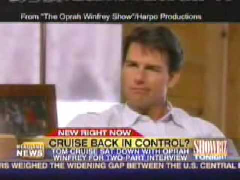 Tom Cruise Back On Oprah And Back In Control