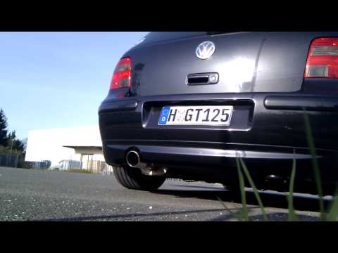 Jubi GTI Golf IV 1.8T 70 mm 100 Zellen Metallkat - turbo back exhaust
