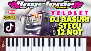 Download lagu DJ REMIX TELOLET BASURI STECU STECU 12 NOT | BUS PHD | TUTORIAL PIANIKA JEDAG JEDUG ASIK 🔥🔥 mp3
