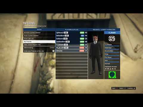 Gta 5 team death match tunnel with crew