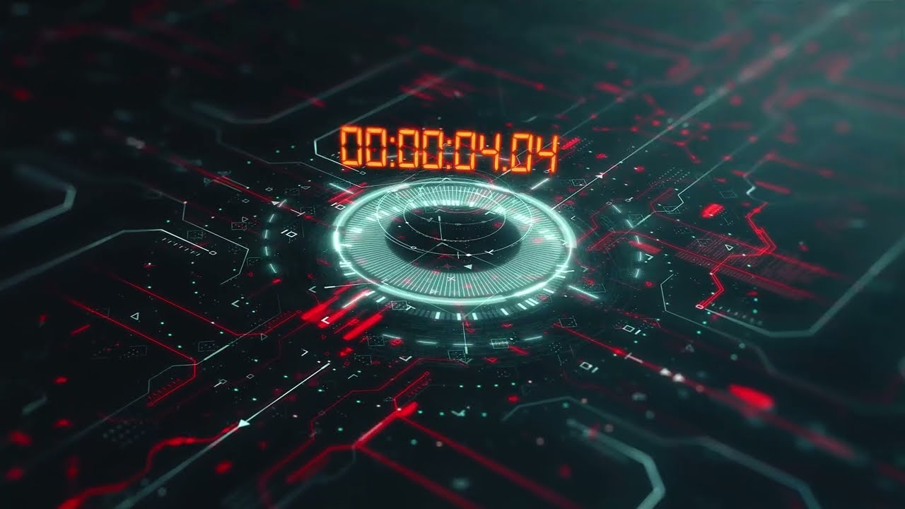 Futuristic HUD Interface Animation / After Effects
