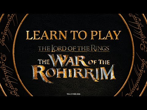 學習玩中土世界™ 戰略對戰遊戲 (Learn to Play the Middle-earth™ Strategy Battle Game)