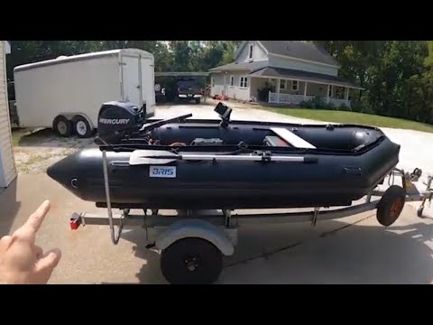 BRIS Inflatable Boat with UPGRADES!!! SCUBA DIVING BOAT