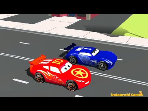 Lightning McQueen Vs Francesco Bernoulli Final Race - Games