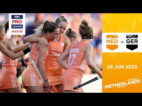 FIH Hockey Pro League 2022-23: Netherlands vs Germany (Women, Game 2) - Highlights