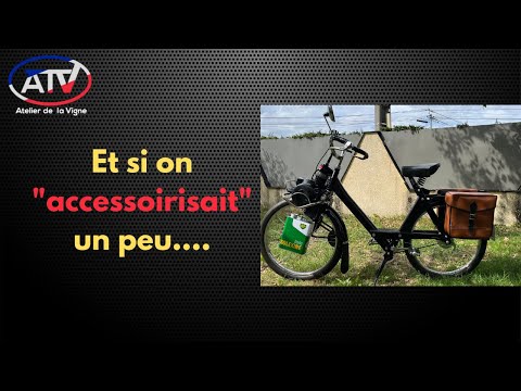 Les accessoires sur un Solex