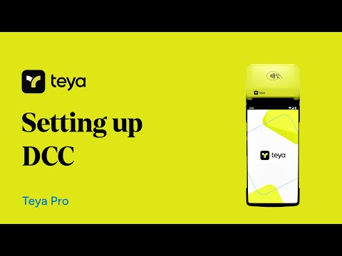 Setting up DCC Dynamic Currency Conversion with Teya
