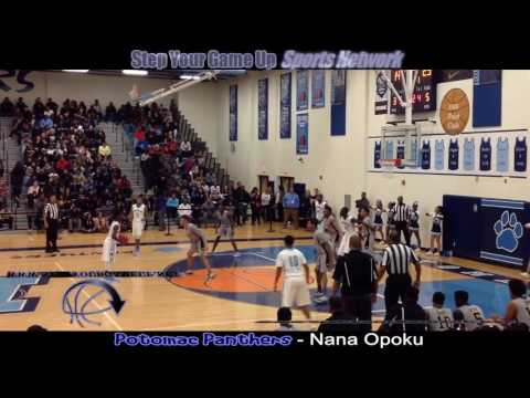 Potomac's Nana Opoku messed around and got a triple-double (32,11,10) & 3 MONSTA dunks)