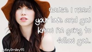 Carly Rae Jepsen - Curiosity (with lyrics)