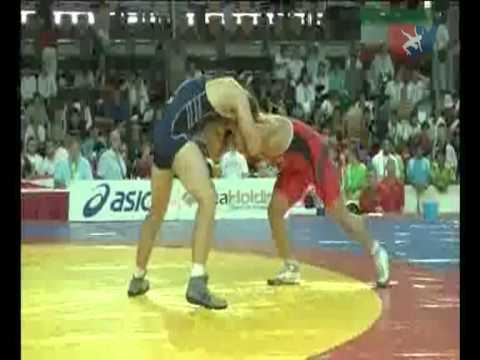 Cadet Worlds Freestyle 100kg Semifinal - Adam Coon (USA) vs. Mojtaba Moradi (IRI)