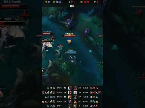 DRX vs T1 Gumayusi Varus Dragon Steal - 2022 League of Legends World Championship  #shorts