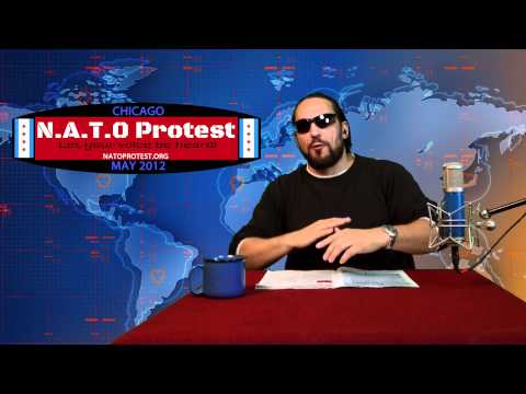 Rap News USA #3 "Say No to NATO" Chicago Protest May 20 w/ ProfessorD.us (Rap News USA #3 "Say No to NATO" Chicago Protest May 20 w/ ProfessorD.us)