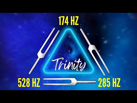 The Trinity of Pain Relief and Body Repair: 174 Hz + 285 Hz + 528 Hz Tuning Forks