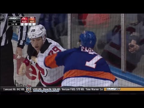 Ryane Clowe vs Matt Carkner Dec 28, 2013