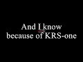 Sublime - KRS-One [HQ Lyrics]