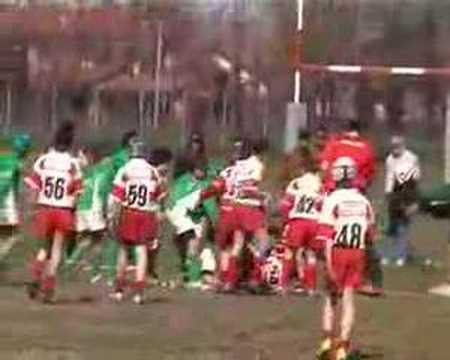 Casale - Benetton "verde" (2-2) - 2° tempo - minirugby U11