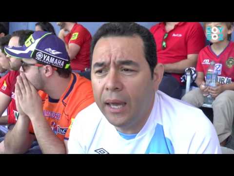 As&iacute; vivi&oacute; Jimmy Morales el partido final del Torneo Apertura 2016