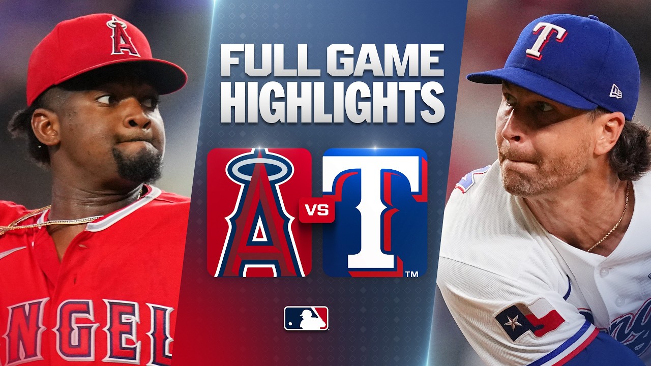 7월8일 LA에인절스 텍사스 MLB 하이라이트