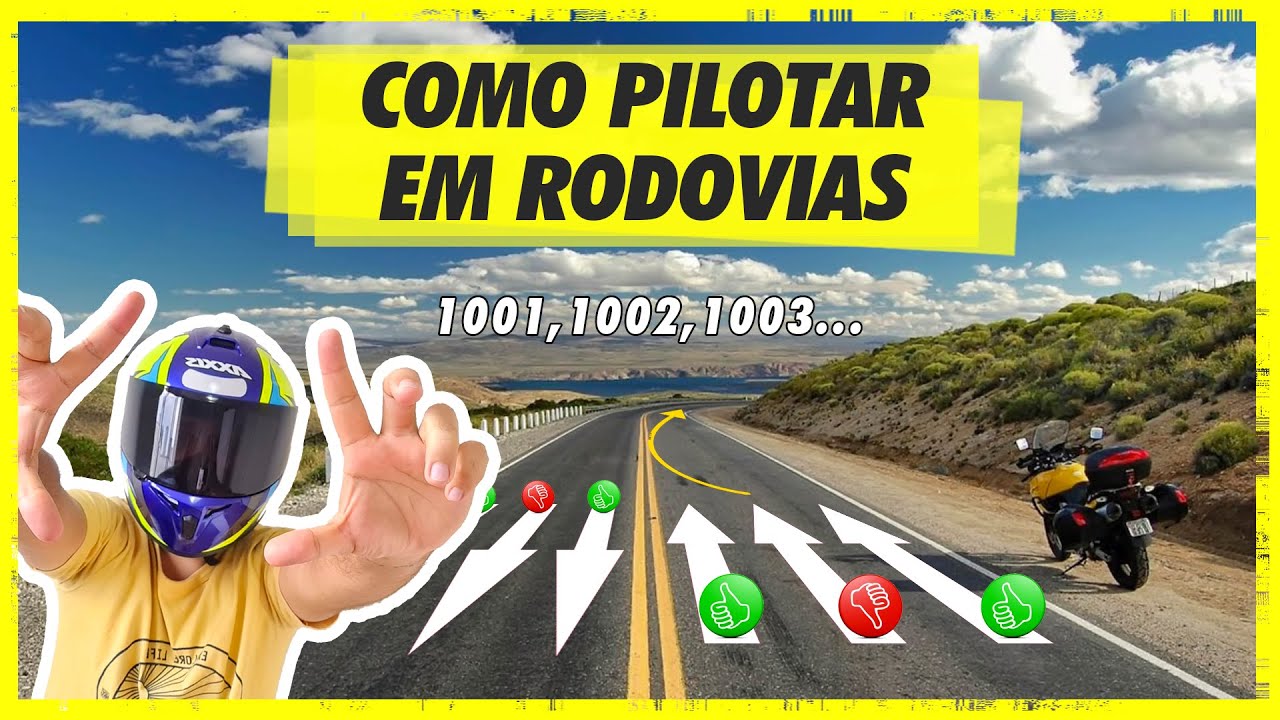 DICAS E MACETES PARA PILOTAR MOTOS NA RODOVIA