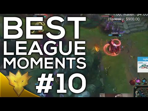 Best League of Legends Moments #10 - ft. Bjergsen, Sneaky, Froggen & More